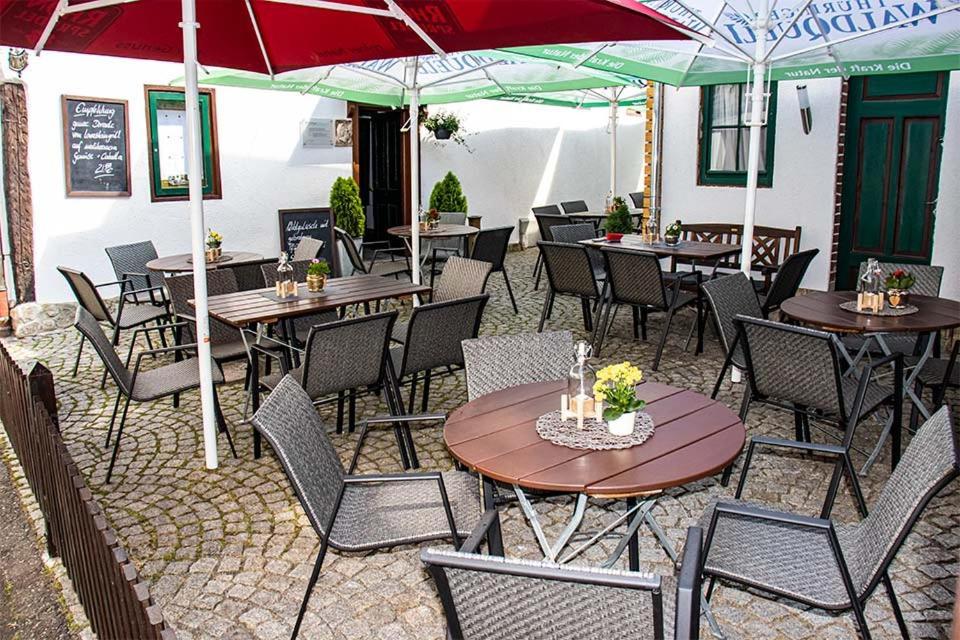 Pension Goldener Zwinger Meiningen Esterno foto