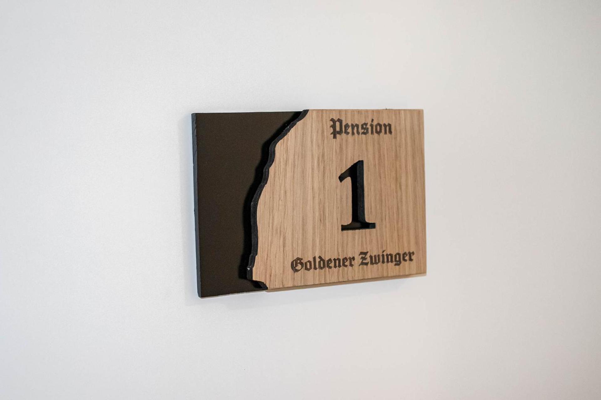 Pension Goldener Zwinger Meiningen Esterno foto