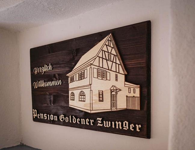Pension Goldener Zwinger Meiningen Esterno foto