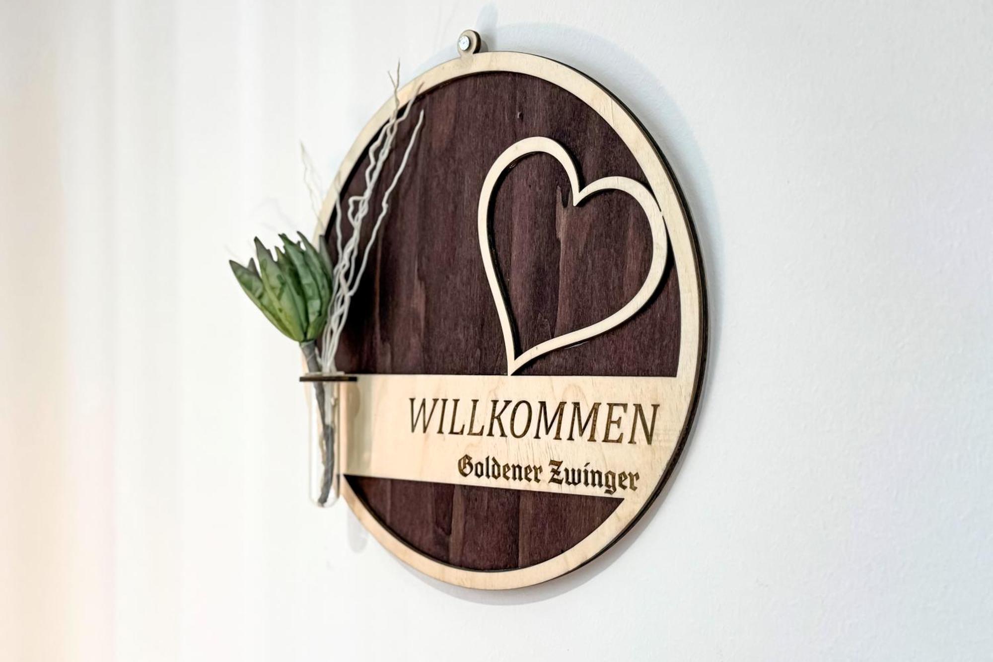 Pension Goldener Zwinger Meiningen Esterno foto
